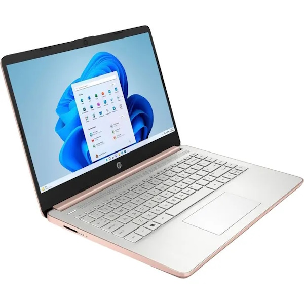 Notebook HP 14-DQ0711 CELERON-N4120-4GB-64GB EMMC-14'' HD-TOUCHSCREEN-W11 SILVER - Silvertech