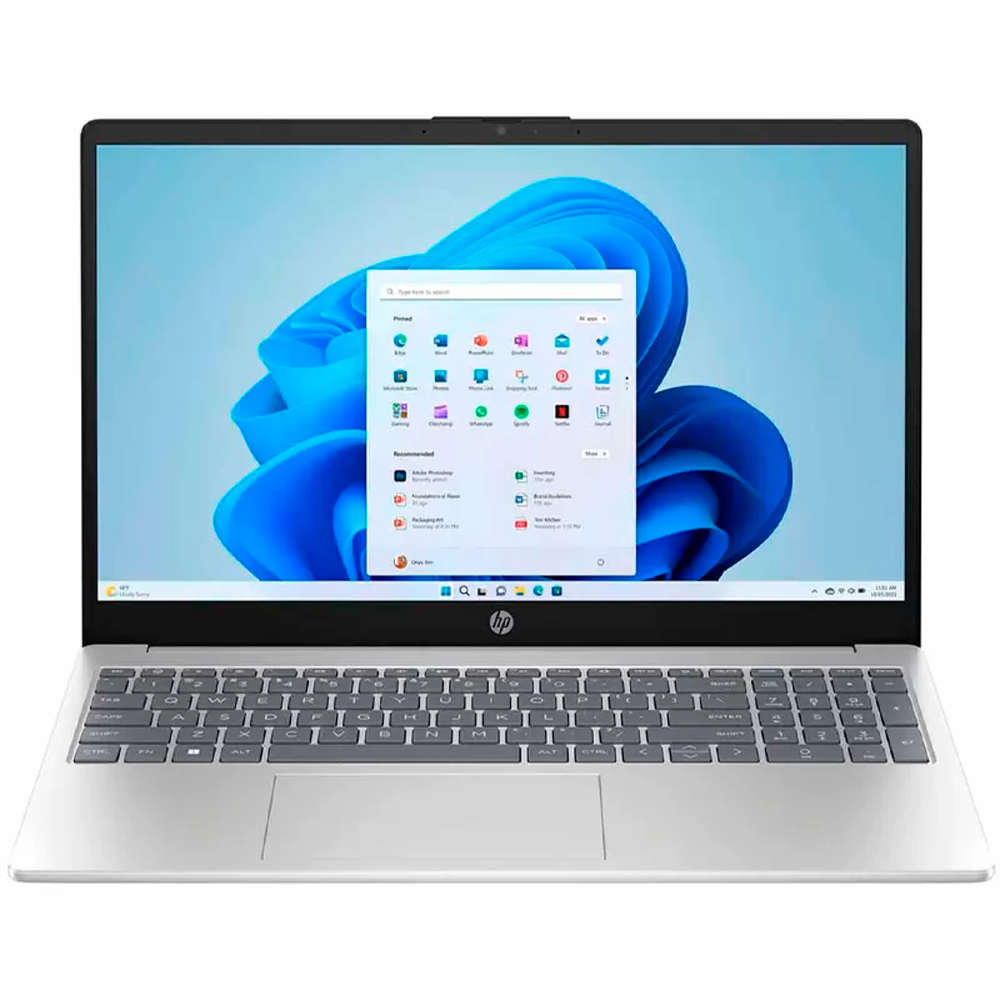 Notebook HP 15-FD0095WM I5-1235U-8GB-256 SSD-15.6 FHD-W11 PLATA - Silvertech